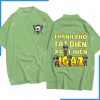Mẫu áo lớp oversize màu xanh hulk