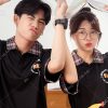 Mẫu áo lớp Poka màu đen cổ Choco 9A2