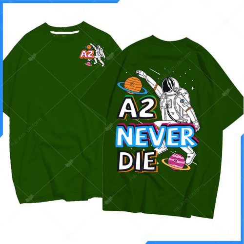 Mẫu Áo Lớp Oversize Màu Xanh Rêu A2