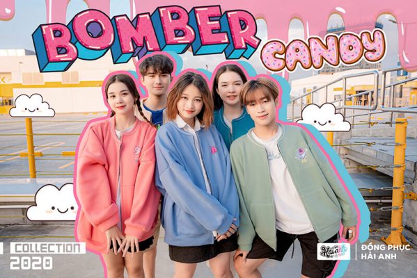 BST áo lớp Bomber Candy độc quyền của Đồng phục Hải Anh