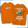 Mẫu áo lớp oversize màu cam 134 A6