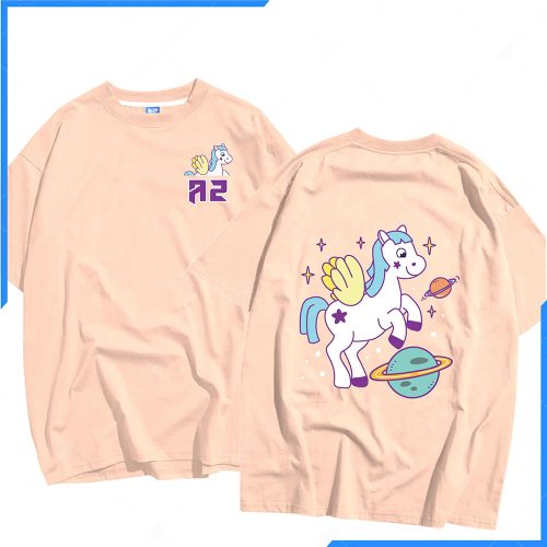 Mẫu áo lớp oversize màu da A2