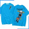 Mẫu áo lớp oversize màu da trời 9A