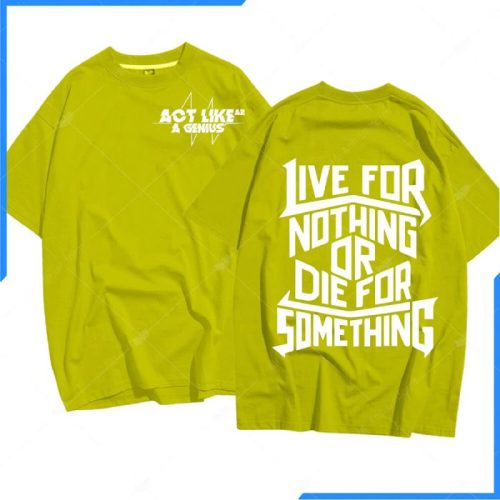 Mẫu áo lớp oversize màu Neon A2 nổi bật