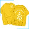 Mẫu áo lớp oversize màu vàng chanh 9A2