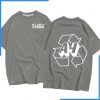 Mẫu áo lớp oversize màu xám A4