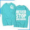 Mẫu áo lớp oversize màu xanh A3
