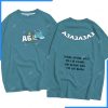 Mẫu áo lớp oversize màu xanh beany