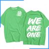 Mẫu áo lớp oversize màu xanh bơ