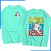 Mẫu áo lớp oversize màu xanh mint 12B3