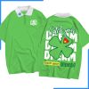 Mẫu áo lớp lucky màu xanh a3