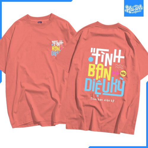Mẫu Áo Lớp Oversize Dry Tình Bạn Diệu Kỳ