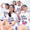 Mẫu áo thun đồng phục du lịch slogan "Hello Summer"