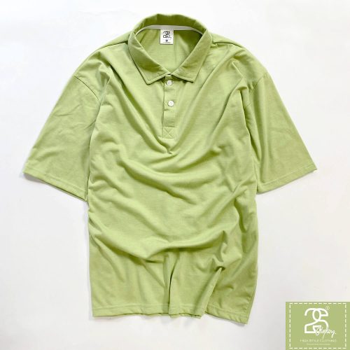 Áo thun màu xanh hulk cổ bé giá sỉ 59k rẻ nhất thị trường