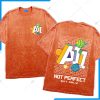 Mẫu Áo Wash Màu Cam Sao Đỏ A11- Ngông Collection