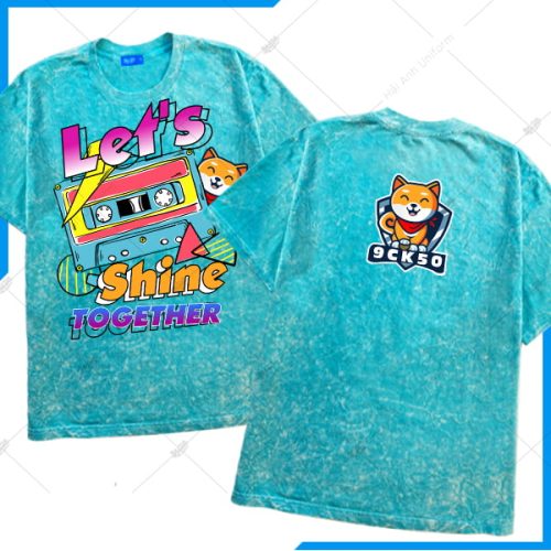 Mẫu Áo Wash Màu Xanh Yang Hồ 9CK50- Ngông Collection