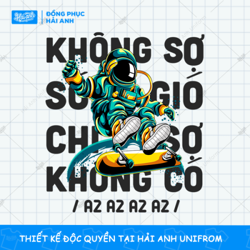 Mẫu Hình In Vũ Trụ - Phi Hành Gia Không Sợ Sóng Gió A2 ấn tượng