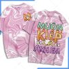 Mẫu áo lớp 3D màu hồng B3 màu sắc độc đáo