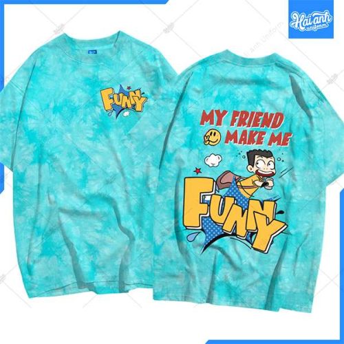 Áo lớp Patchy Sky in hình "My Friend Make Me Funny"