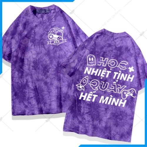 Mẫu áo lớp phản quang cổ tròn Patchy Milky
