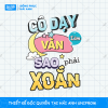 Mẫu Hình In Cô Dạy Văn Làm Sao Phải Xoắn