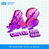 Mẫu hình in typographic A2 Chuyên Anh đẹp