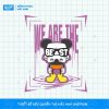 Mẫu hình in typographic chuột mickey chất nhất