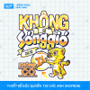 Mẫu Hình In Động Vật Không Sợ Sóng Gió Chỉ Sợ Không Có I1