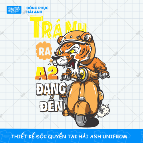 Mẫu Hình In Động Vật Tránh Ra A2 Đang Đến