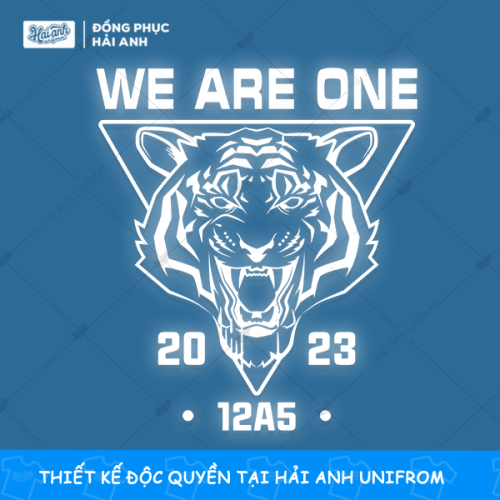 Hình in We Are One độc đáo, sáng tạo