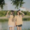 Mẫu Áo Lớp Dreamy Honey Eat Sleep 12A2 - Dreamy Collection ngọt ngào