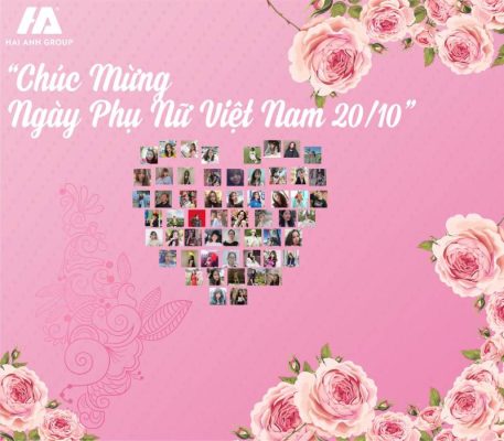 Ngày 20/10 tại Đồng phục Hải Anh luôn tràn đầy yêu thương từ các cánh mày râu