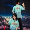 Mẫu Áo Lớp Ombre Xám Mint 12B3 Born To Shine phong cách