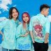 Mẫu áo lớp Polo Hippie Sky trẻ trung, năng động