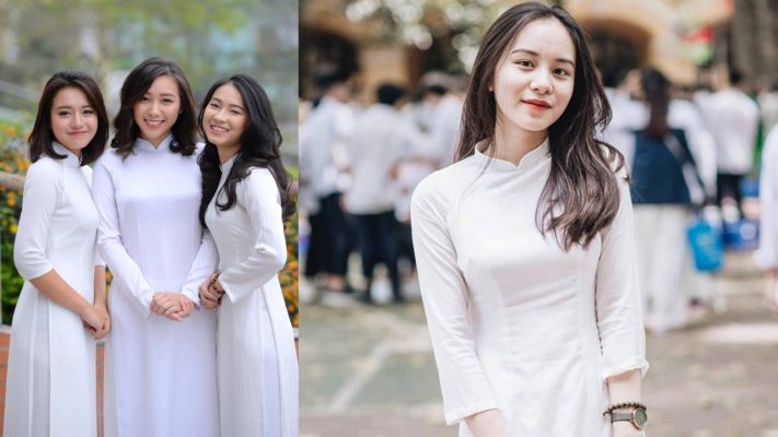 áo dài lớp 10