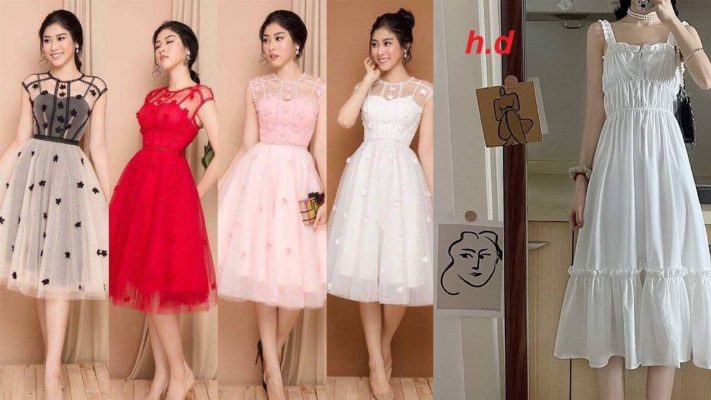 váy prom cho học sinh