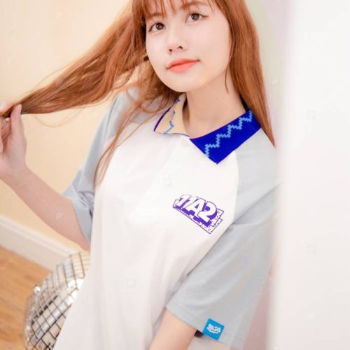Mẫu áo lớp Retro cổ Ware Forget Me Remember We 11A2
