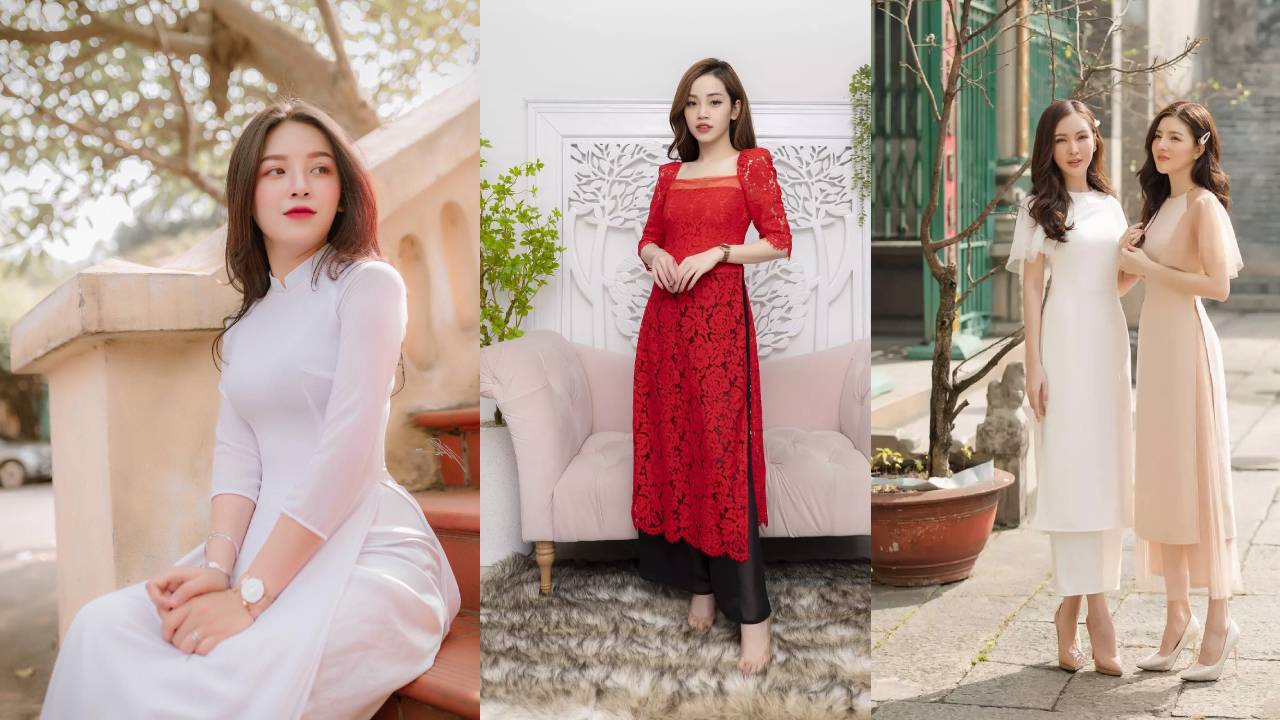 đồng phục áo dài họp lớp