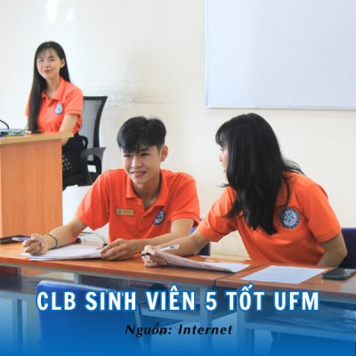 Áo CLB Sinh viên 5 Tốt UFM tươi trẻ, tràn đầy sức sống