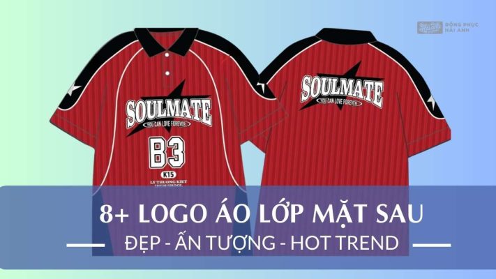 Logo áo lớp mặt sau ấn tượng