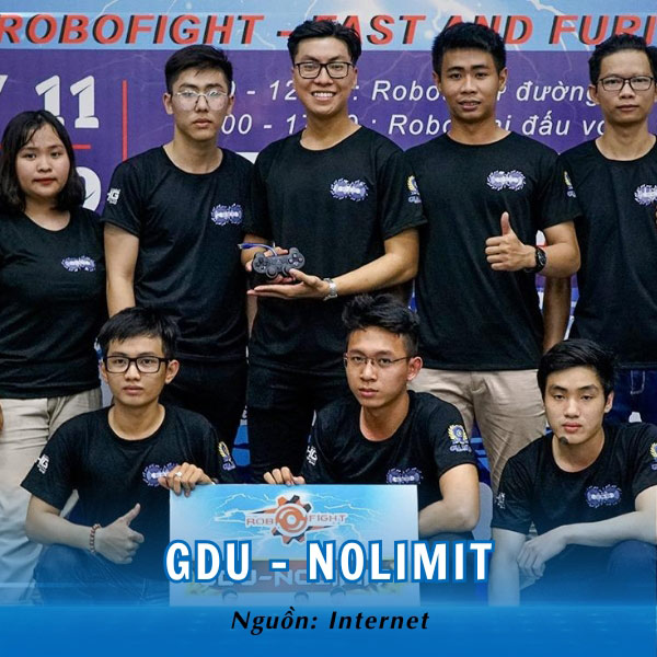 GDU - NOLIMIT - CLB về Robocon tối giản và mạnh mẽ