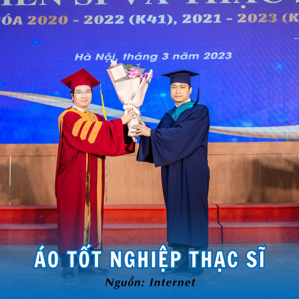 Đồng phục tốt nghiệp thạc sĩ trường Đại học Mỏ Địa Chất