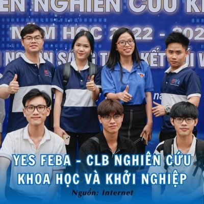 Mẫu áo đồng phục YES FEBA - CLB nghiên cứu khoa học và khởi nghiệp sáng tạo, trẻ trung