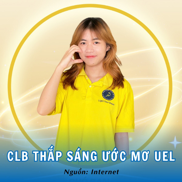 Mẫu áo polo vàng rực của CLB Thắp sáng ước mơ UEL