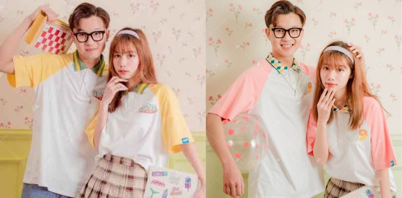 Mẫu áo lớp Retro với thiết kế năng động, thanh lịch