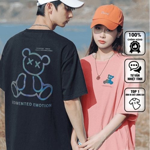 Mẫu áo thun phản quang với đa dạng màu sắc