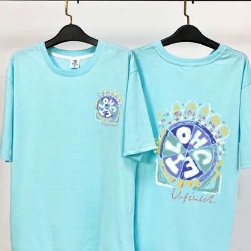 Slogan và hình in trên áo được in sắc nét, chất lượng cao