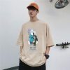 Mẫu áo thun hình Bearbric thiết kế kiểu dáng hiện đại