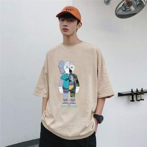 Mẫu áo thun hình Bearbric thiết kế kiểu dáng hiện đại