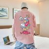 Chiếc áo thun in hình độc đáo màu hồng pastel